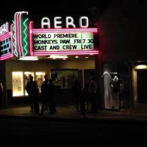 The Monkeys Paw premiere at Aero Theatre in Santa Monica CA