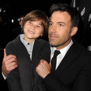 Aidan  Ben Affleck on the red carpet at the LA premiere of ARGO