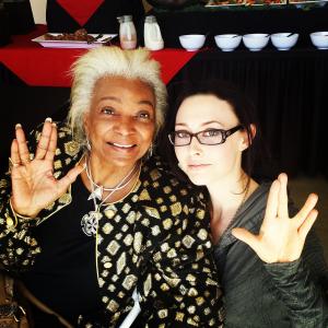 Kaley Victoria Rose and Nichelle Nichols on Unbelievable!!!!!