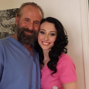 Kaley Victoria Rose and Peter Stormare