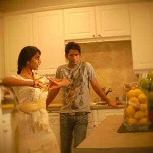 Krishna Smitha and Sree Samudrala in 'It Happens'