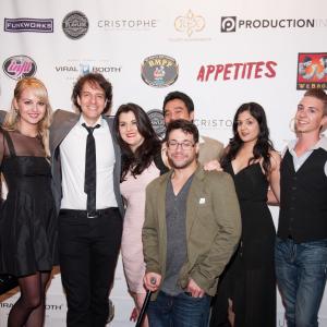 Rex Talent ManagementProduction Inc movie premiere of Appetites March 10 2015