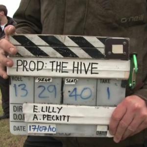 Production still from 'The Hive'