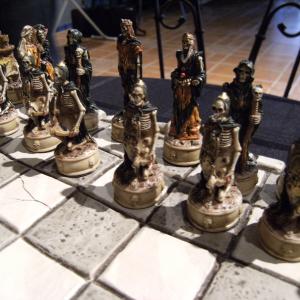 Certainty  Opposing chess pieces
