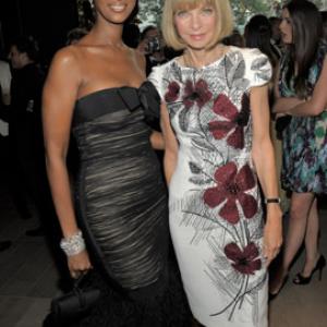 Iman and Anna Wintour