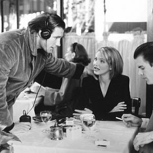 Cameron Diaz Edward Burns and Michael McGlone in Shes the One 1996