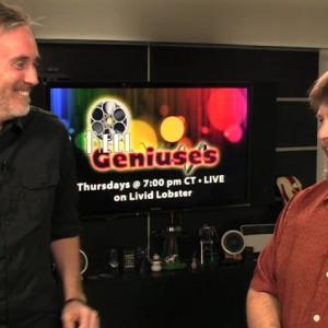 Matt Mungle and Devin Pike hosting Reel Geniuses