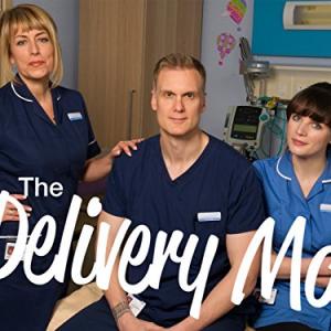 Darren Boyd Fay Ripley and Aisling Bea in The Delivery Man 2015