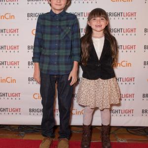 Spencer Drever  Kennedi Clements pose for photographers on the red carpet at Brightlight Pictures annual Vancouver International Film Festival 2014