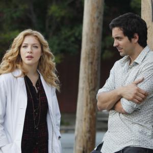 Still of Rachelle Lefevre and Rhys Coiro in A Gifted Man 2011