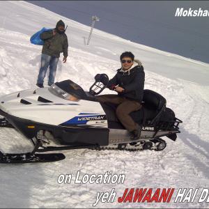 Mokshad Dodwani On Location  YEH JAWAANI HAI DEEWANI  Directed By Ayan Mukerji  Dharma Productions