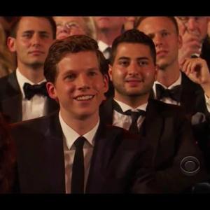 Walid at the 2013 Tony Awards screenshot from the CBS TV airing