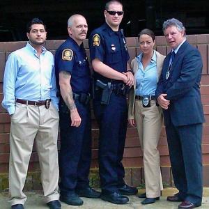 Walid and the cast of FBI Criminal Pursuit by M2 Pictures for the Investigation Discovery Channel April 2011