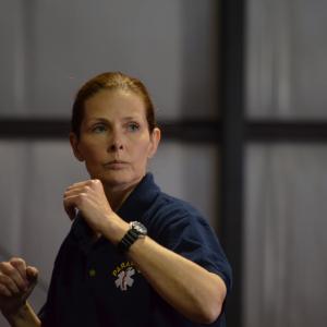 Ann Lukens at Actors Firearms and Fight Tactics Level 2 class