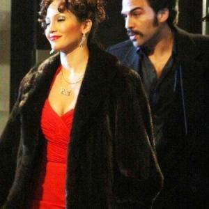 Manny Perez and Jennifer Lopez in EL CANTANTE