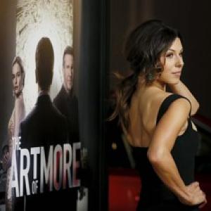 Cristina Rosato arrives at The Art of More Los Angeles Premiere October 29