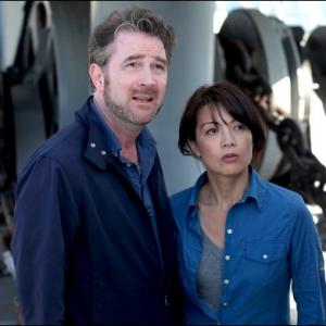 Andy Clemence and MingNa in SUPER CYCLONE 2012