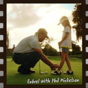 Enbrel commercial with Phil Mickelson