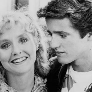 Still of Louis Ferreira and Wendy Lyon in Hello Mary Lou: Prom Night II (1987)