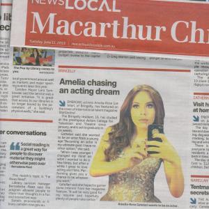 News Article: The Chronicle 11 June, 2013