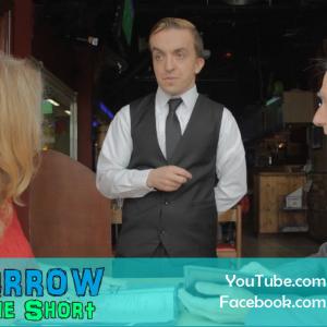 Still of Lukas DiSparrow Charmaine Wohlmann and Spike Jefferson in DiSparrow The Short 2015