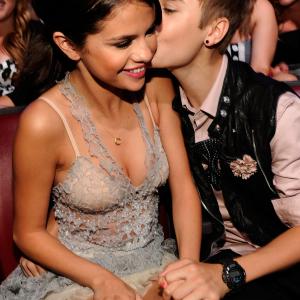 Selena Gomez and Justin Bieber at event of Teen Choice 2011 2011