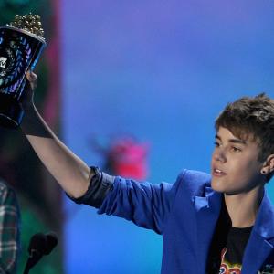 Justin Bieber at event of 2011 MTV Movie Awards 2011