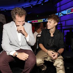 Will Ferrell and Justin Bieber