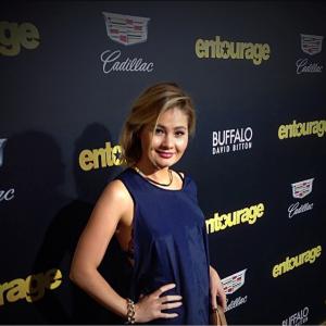 Jessica Miller at the Premiere for Entourage Los Angeles 2015