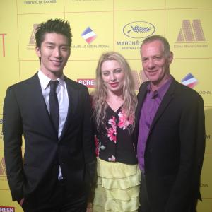 China Opening Night Cannes Film Festival 2014. Shawn Dou, Carla Mooney, Pete Rives