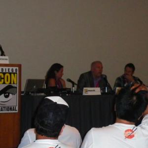 San Diego Comic Con. From left: Jessica Leigh Clark-Bojin, Kaleena Kiff, Keith, Ryan Robbins, Matt Toner