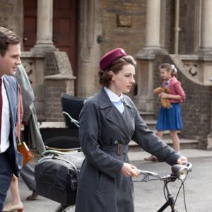 Still of Leo Staar & Jessica Raine in Call the Midwife.