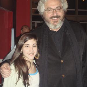 Isabel and Harold Ramis after performing at the Laugh It Up Lend A Hand Fundraiser in Highwood IL 42010