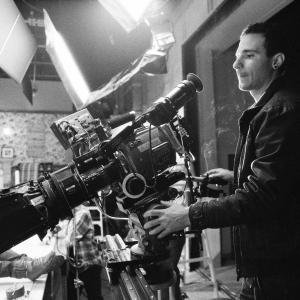 Writer/ Producer/ Director of Photography Kevin Stewart shoots a scene on the Panavision Genesis.