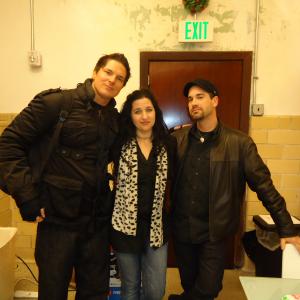On set with Executive ProducerHost Zak Bagans filming Paranormal Challenge airing June 17th 2011