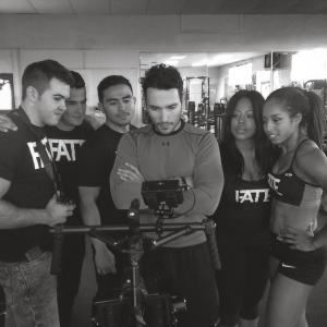 Behind the lens fitness commercial