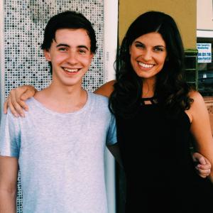 Nicholas Coombe on set of You Cant Play The Game If You Dont Know The Rules with Zoe Ventoura