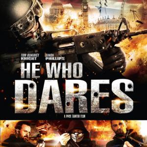 Simon Phillips and Tom Benedict Knight in He Who Dares (2014)