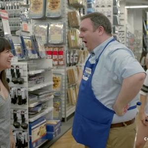 Abbi Jacobson Justin Barnette and Ilana Glazer in the S2 premiere of Broad City on Comedy Central 2015