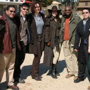 Production Still from Browncoats Redemption In this Photo from Left Mriiam Pultro Guy Wellman Michael James Levy Heather Fagan Kevin Troy Patrick Barry PJ Megaw
