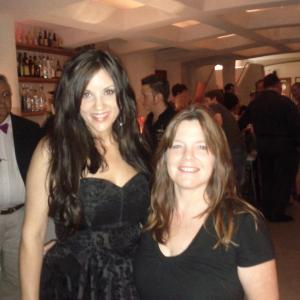 Stephanie UrbanaJones and Libby Mitchell at Courage Premiere in Dallas TX August 2011