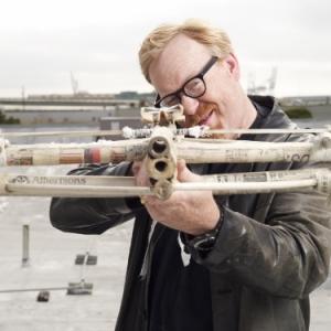 Still of Adam Savage in MythBusters 2003