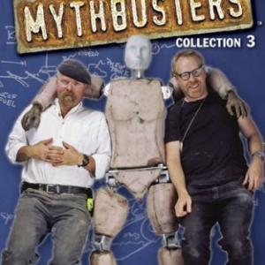 Adam Savage and Jamie Hyneman in MythBusters 2003