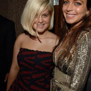 Lindsay Lohan and Kelly Osbourne at event of Just My Luck (2006)