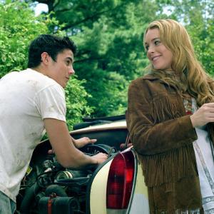 Still of Lindsay Lohan and Eli Marienthal in Confessions of a Teenage Drama Queen (2004)