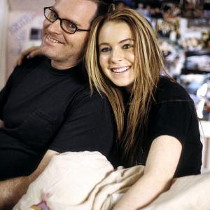 Still of Lindsay Lohan and Mark Waters in Keistas penktadienis 2003