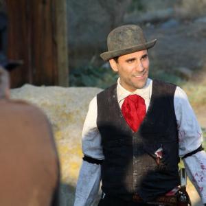 on set Red Dead Redemption The Hanging of Bonnie MacFarlane