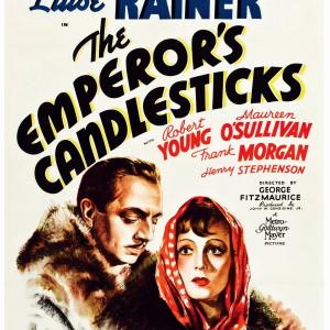 William Powell and Luise Rainer in The Emperors Candlesticks 1937