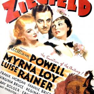 Myrna Loy William Powell and Luise Rainer in The Great Ziegfeld 1936
