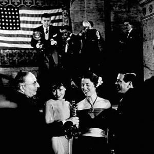 Academy Awards 9th Annual Louis B Mayer Luise Rainer Frank Capara 1937 Copyright John Swope Trust